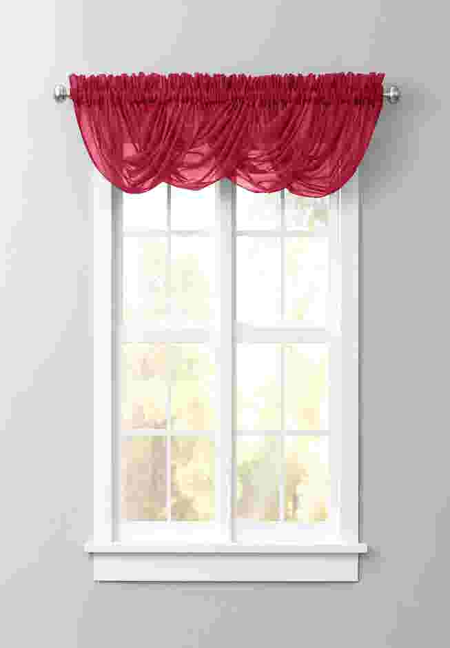 BH Studio Sheer Voile Toga Valance image number 0