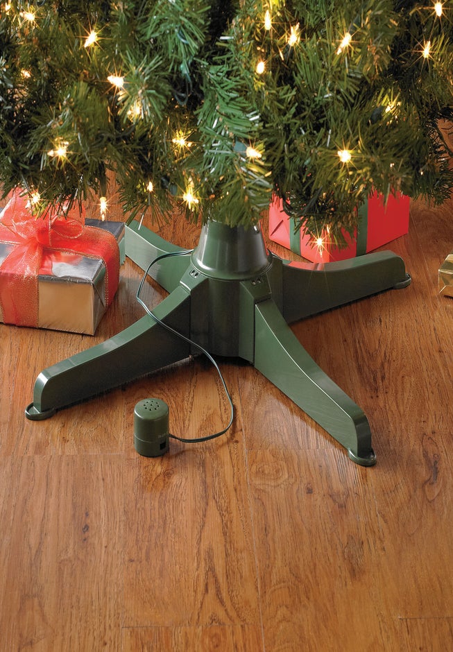 Musical Rotating Christmas Tree Stand image number 0
