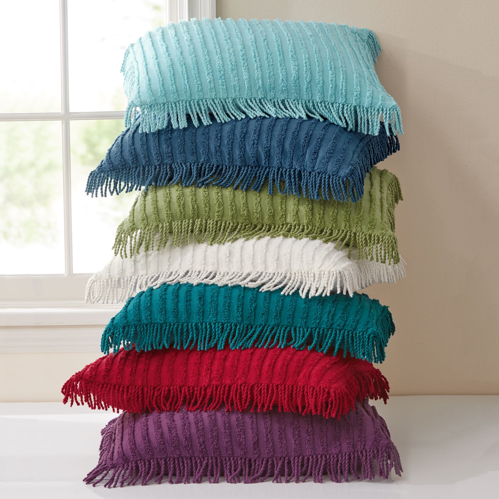 Chenille 100% Cotton Sham image number 0