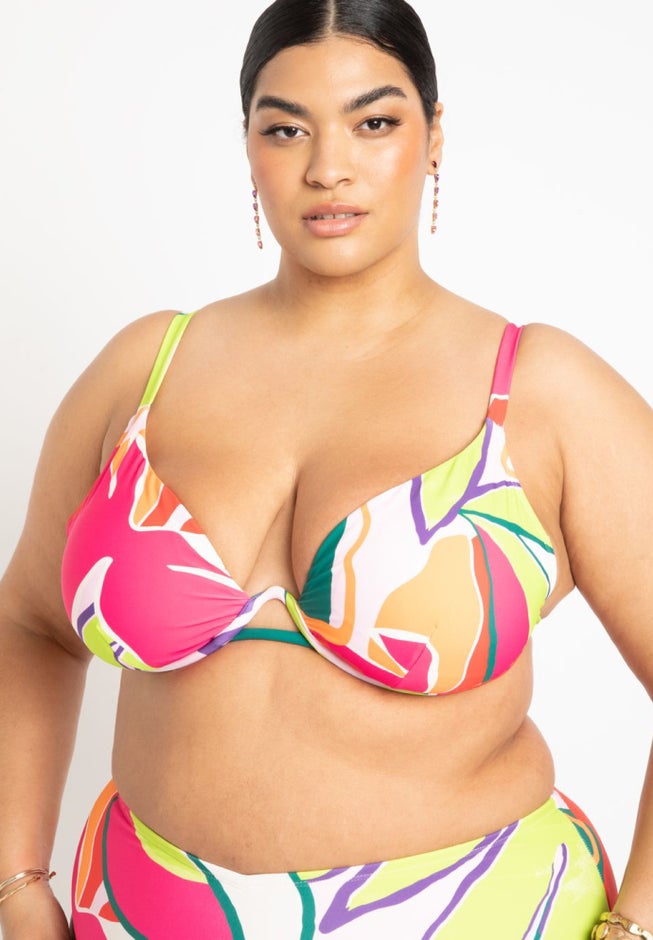 Gabi Fresh Swim x ELOQUII Underwire Bikini Top image number 1