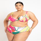 Gabi Fresh Swim x ELOQUII V-Front High Waisted Bikini Bottom image number null