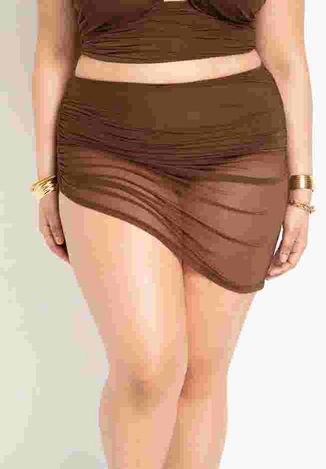 Ruched Bikini Miniskirt image number 2