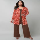 Everyday Stretch Knit Wide Leg Pant image number 3