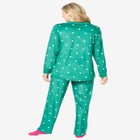 Dreams & Co. &reg; Velour Pajama with FREE Fuzzy Socks image number null