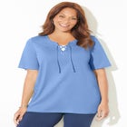 Suprema&reg; Lace-Up Tee image number null