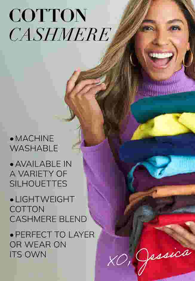 Cotton Cashmere Duster Sweater image number 3