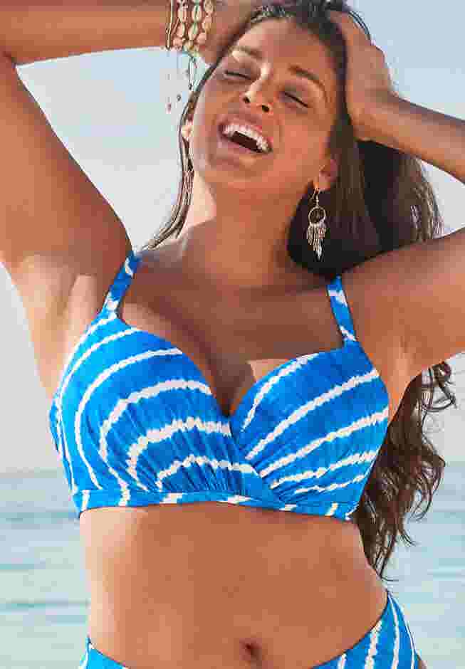 Ruler Bra Sized Underwire Bikini Top image number 0