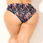 High Waist Cheeky Swim Brief image number null