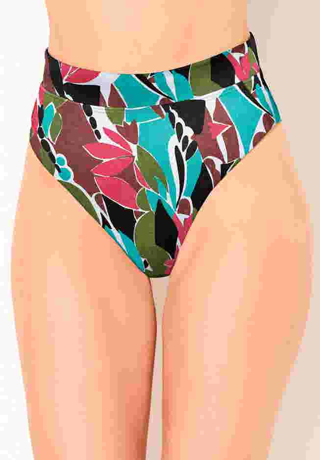High Waist Cheeky Bikini Brief image number 2