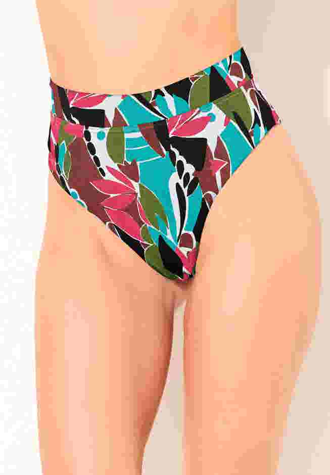 High Waist Cheeky Bikini Brief image number 0