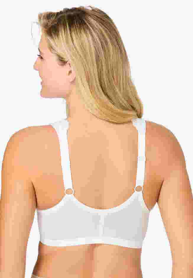 Front Close Wireless Gel Strap Bra image number 1