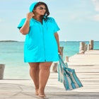 Alana Terry Cover Up Hoodie image number null