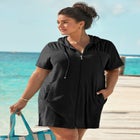 Alana Terry Cover Up Hoodie image number null