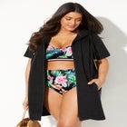 Alana Terry Cover Up Hoodie image number null