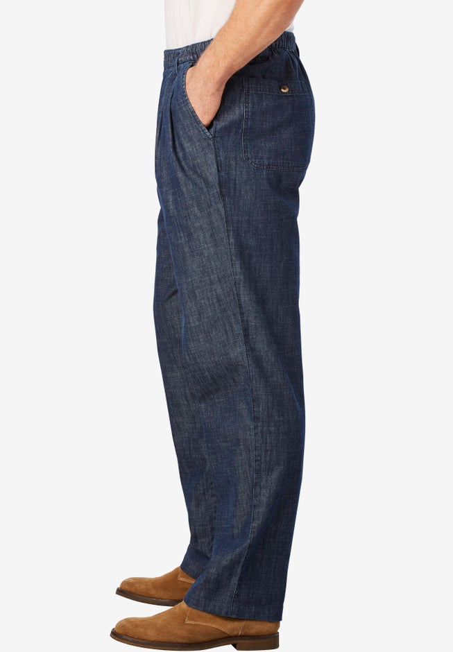 Knockarounds® Full-Elastic Waist Pleated Pants image number 2