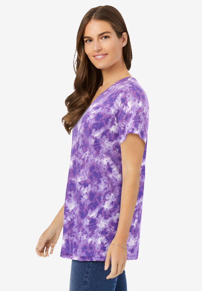 Perfect Printed Crewneck Tunic image number 1