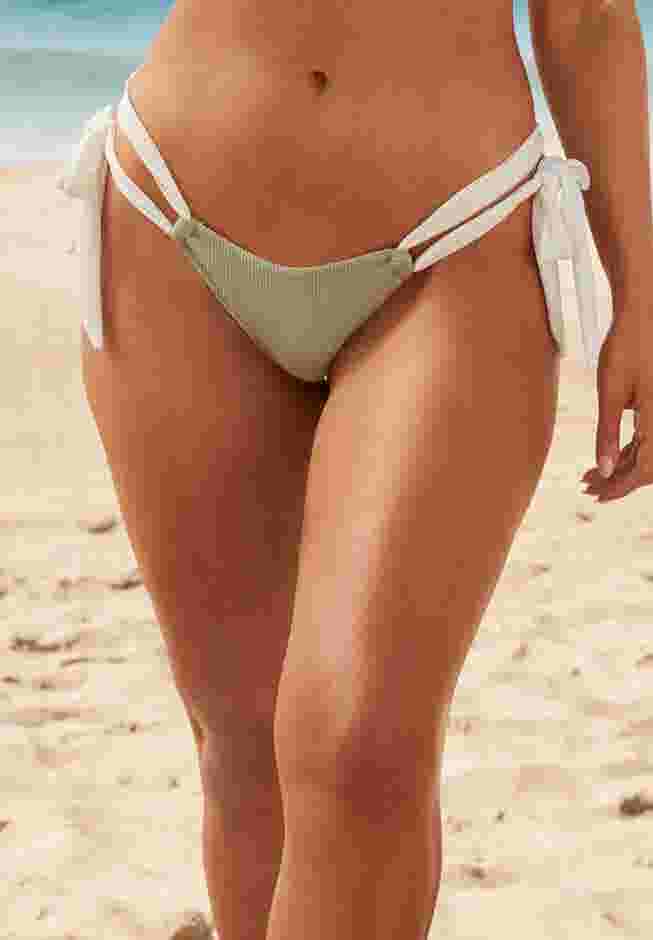 Camille Kostek Sporty Spice Bikini Bottom image number 0