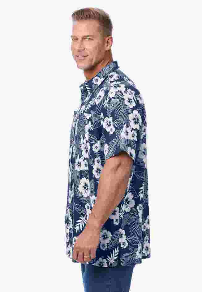 Short-Sleeve Linen Shirt image number 2