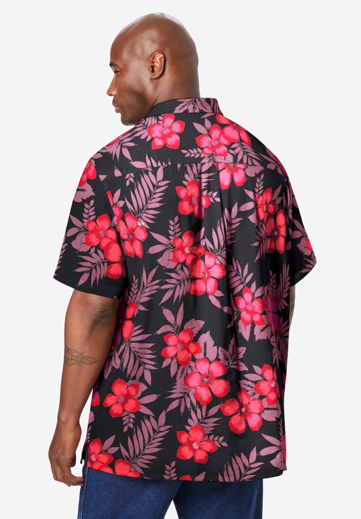 Short-Sleeve Linen Shirt image number 1