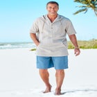 Gauze Short-Sleeve Hoodie image number null