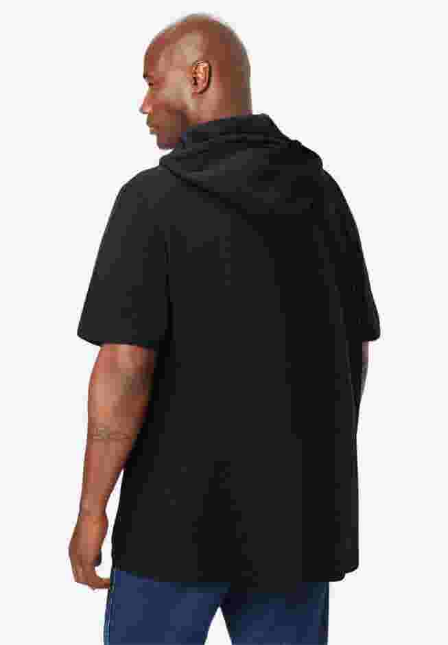 Gauze Short-Sleeve Hoodie image number 1