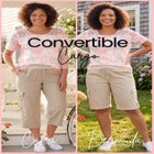 Convertible Length Cargo Capri/Bermuda image number null