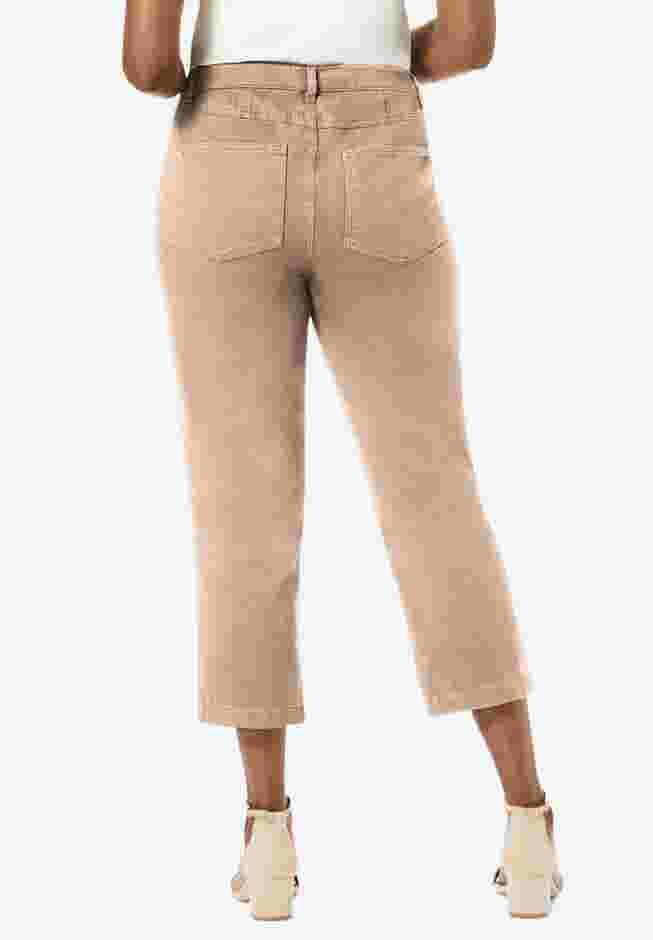 Classic Cotton Denim Capri image number 1