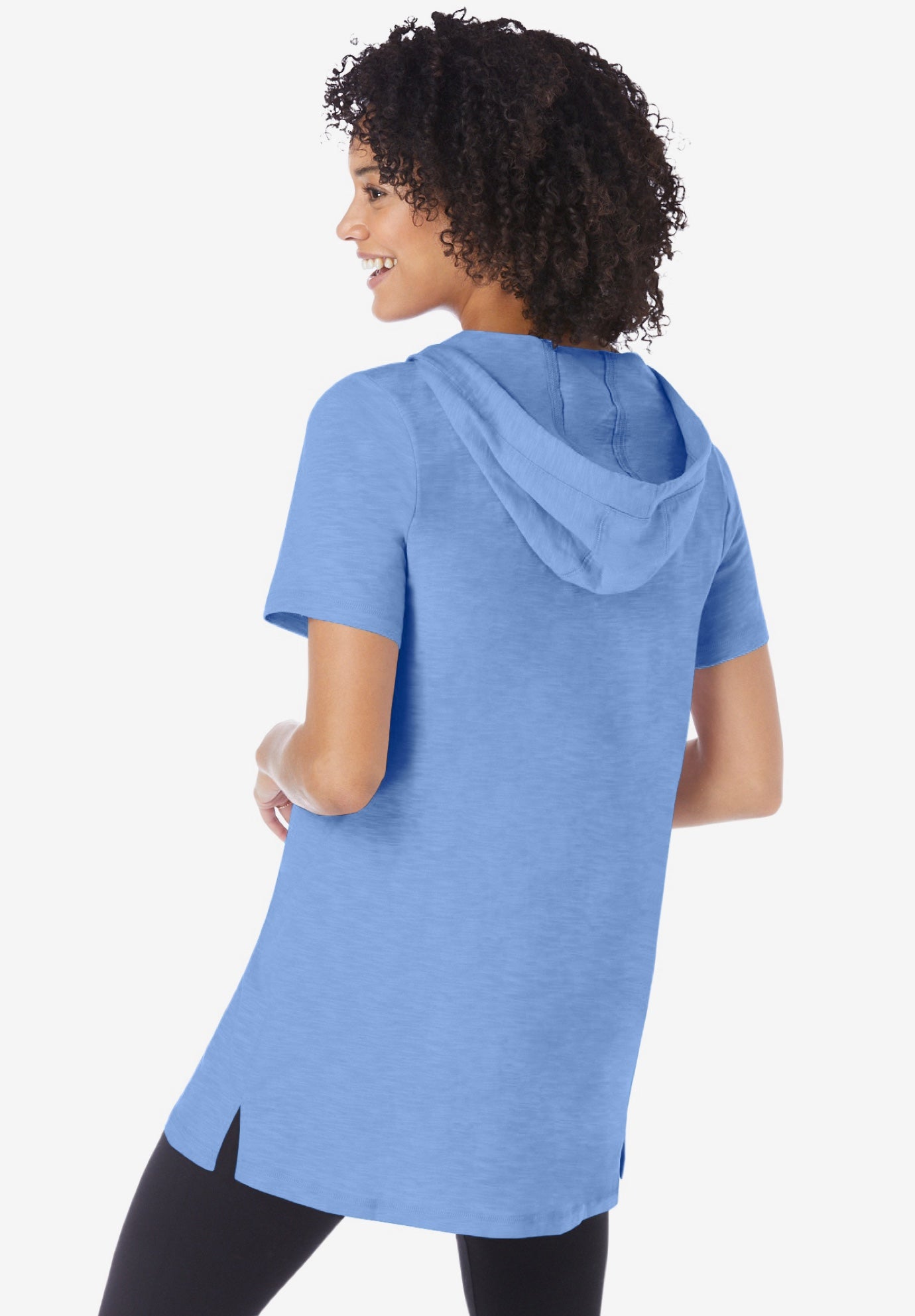 Short-Sleeve Hoodie image number 2