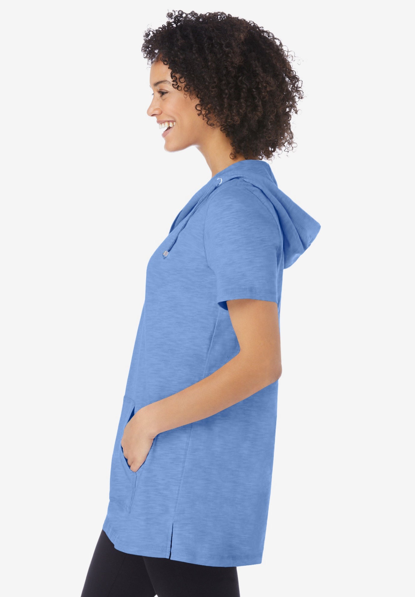 Short-Sleeve Hoodie image number 3