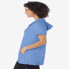 Short-Sleeve Hoodie image number 3