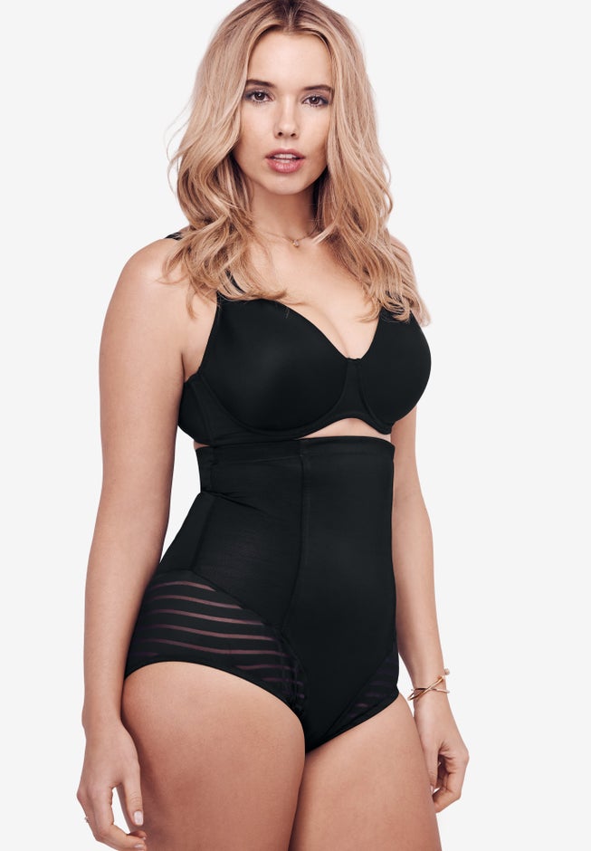 Shadow Stripe Shaper High-Waist Brief image number 2