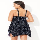 Wrap Two-Piece Swimdress Set image number null