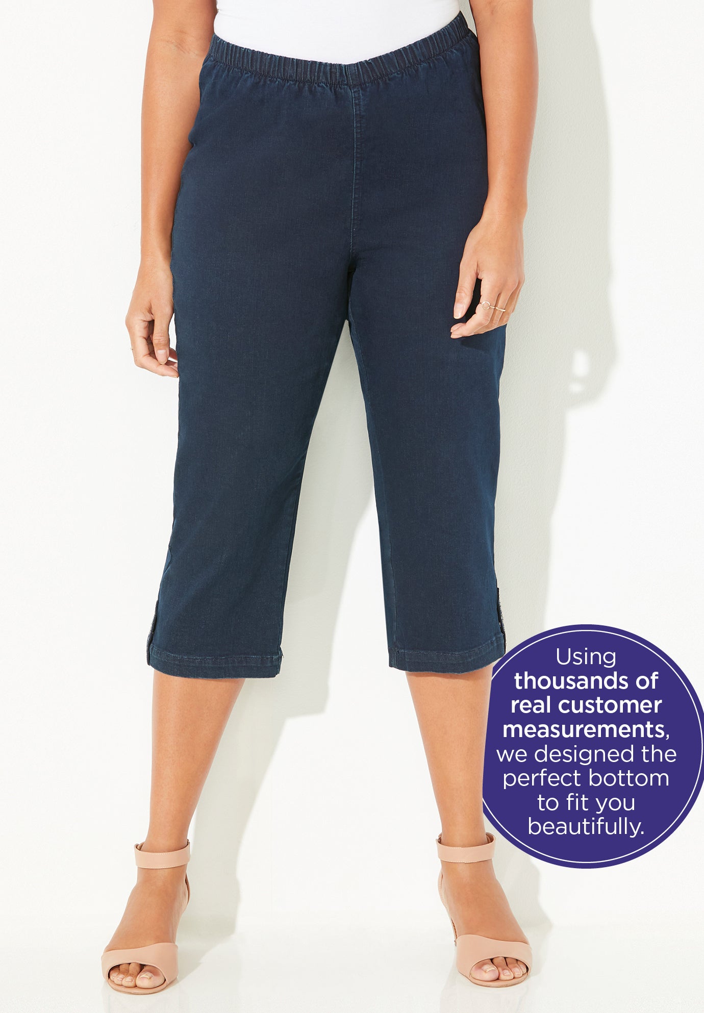 Everyday Capri with Sparkle Hem image number 7