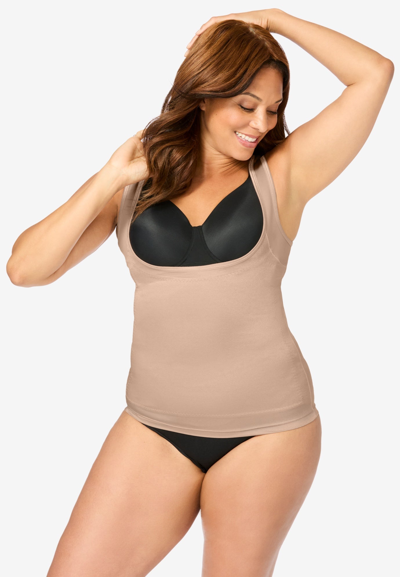 Power Shaper Firm Control Wear-Your-Own-Bra Shaper Tank image number 0