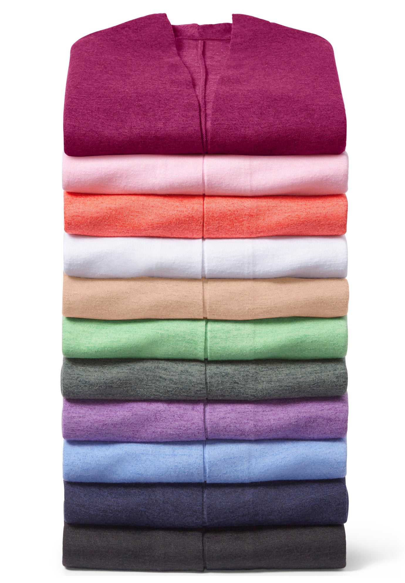 Lightweight Open Front Cardigan image number 4