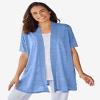 Lightweight Open Front Cardigan image number null