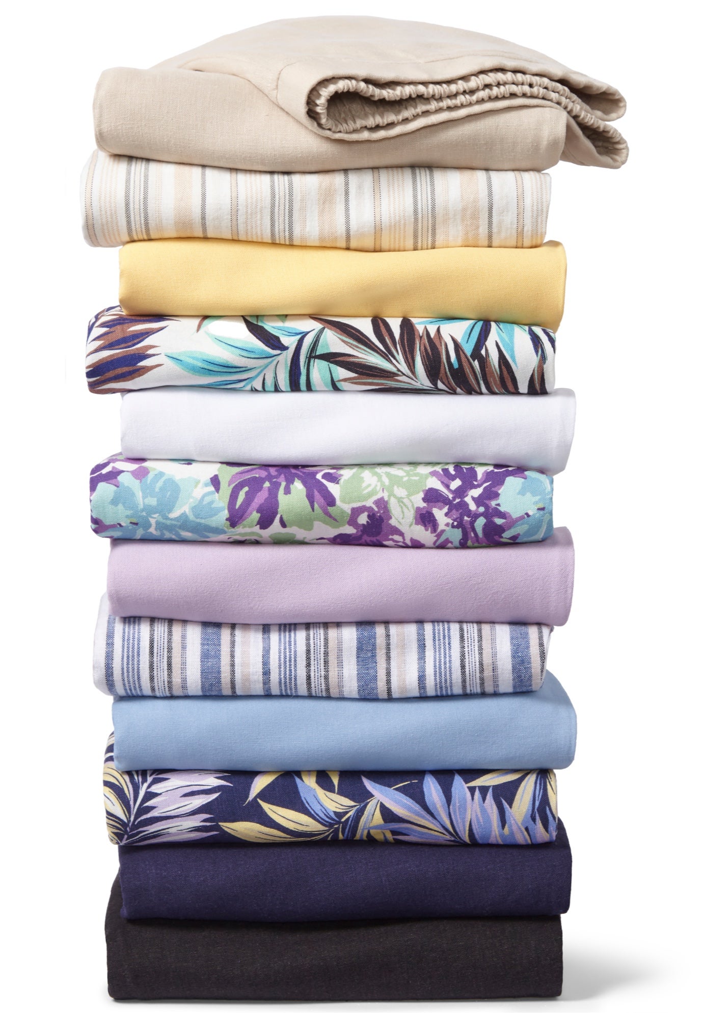 Straight Leg Linen Pant image number 1