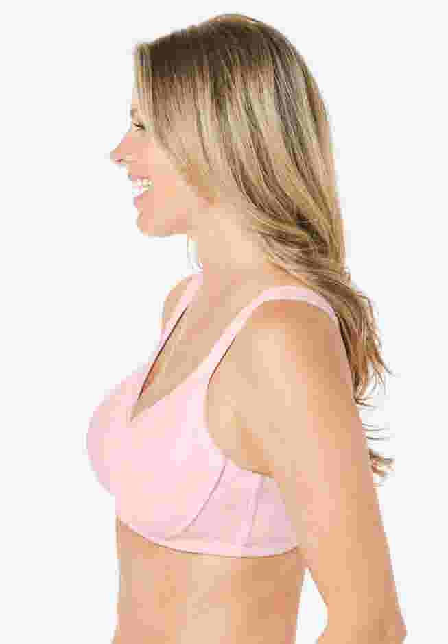 Cotton Wireless Lightly Padded T-Shirt Bra image number 2