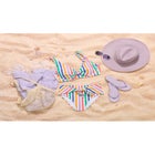 Cup Sized Tie Front Underwire Bikini Top image number null