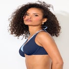 Underwire Shimmer Peekaboo Bikini Top image number null