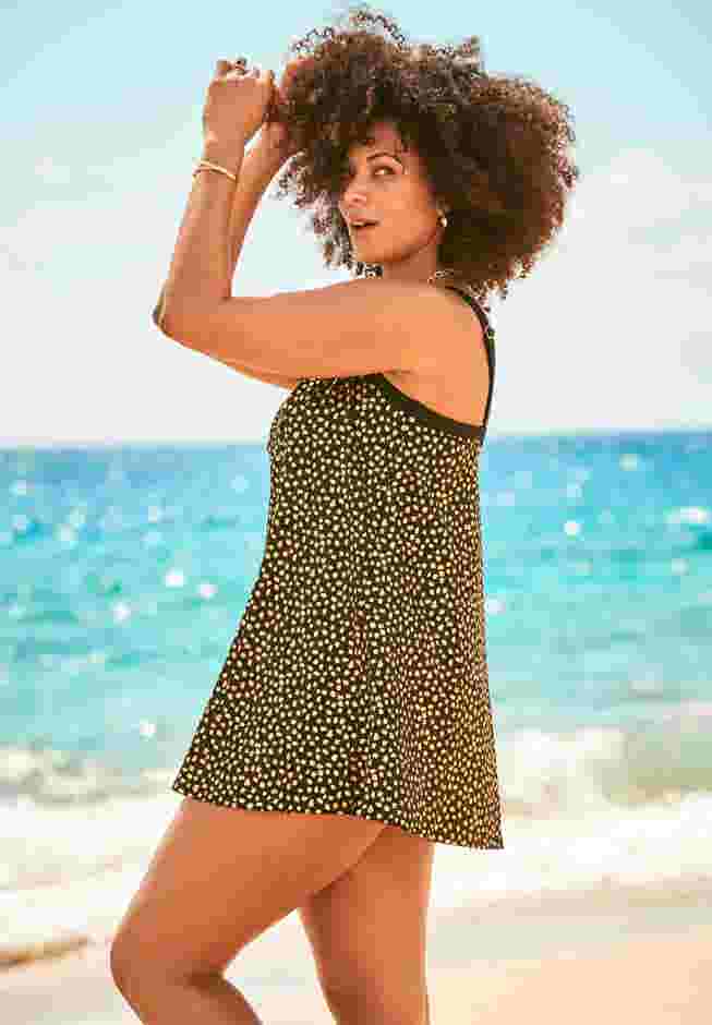 Banded Swim Dress image number 2