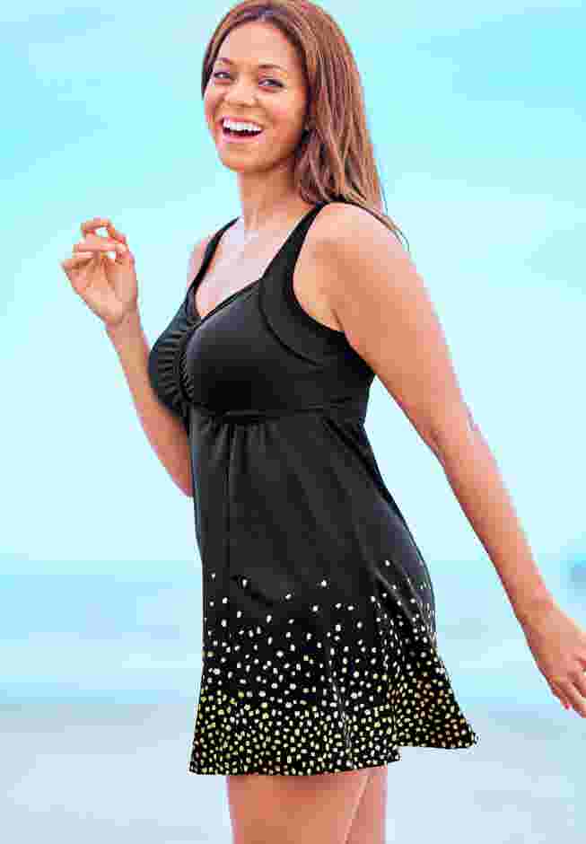 Retro Swim Dress image number 2