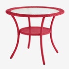 Roma All-Weather Resin Wicker Bistro Table image number null