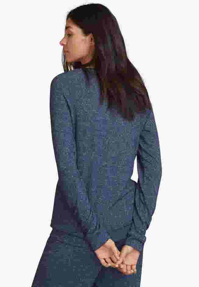 Marled Henley Lounge Top image number 1