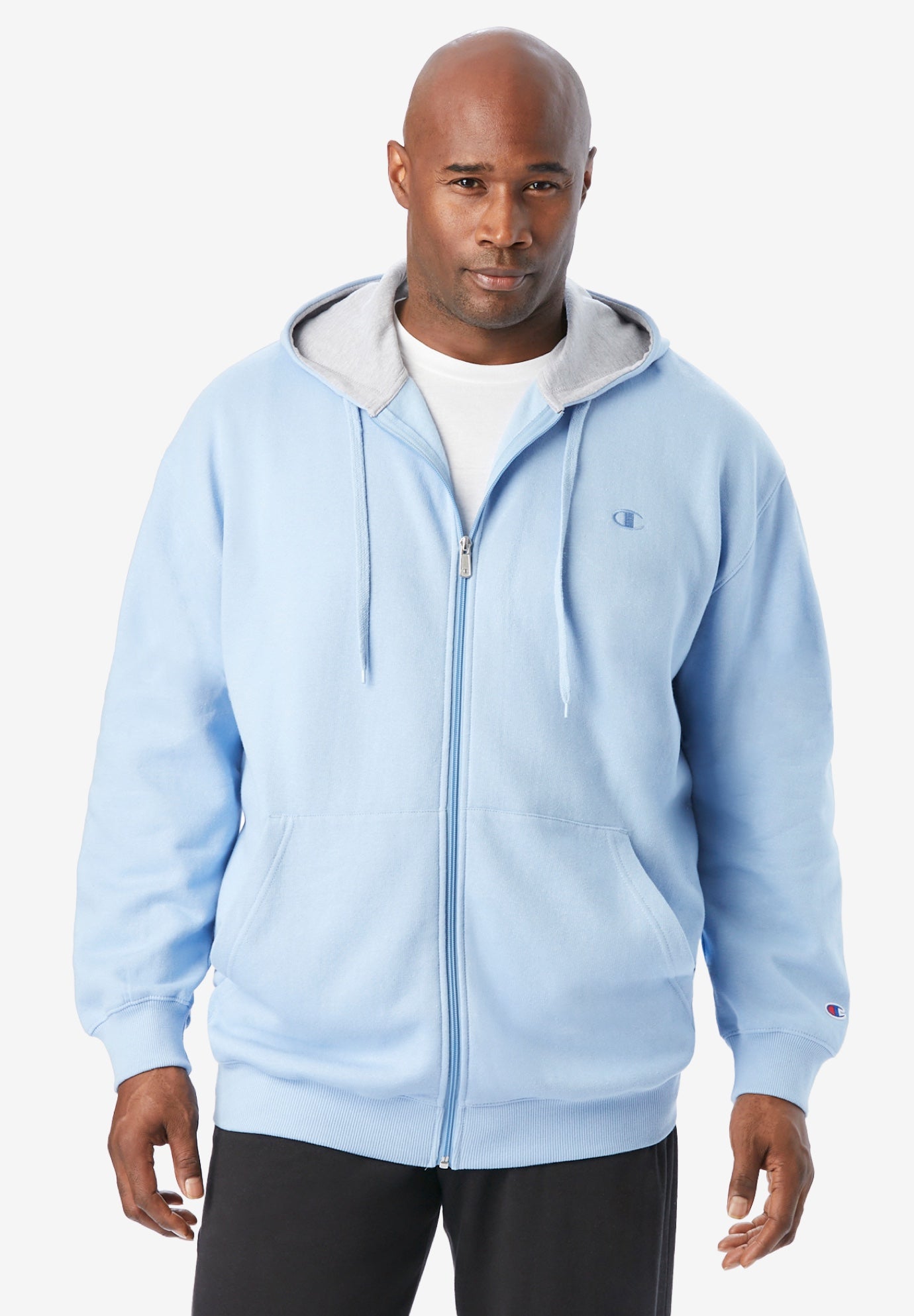 Champion® Zip-Front Fleece Hoodie image number 1