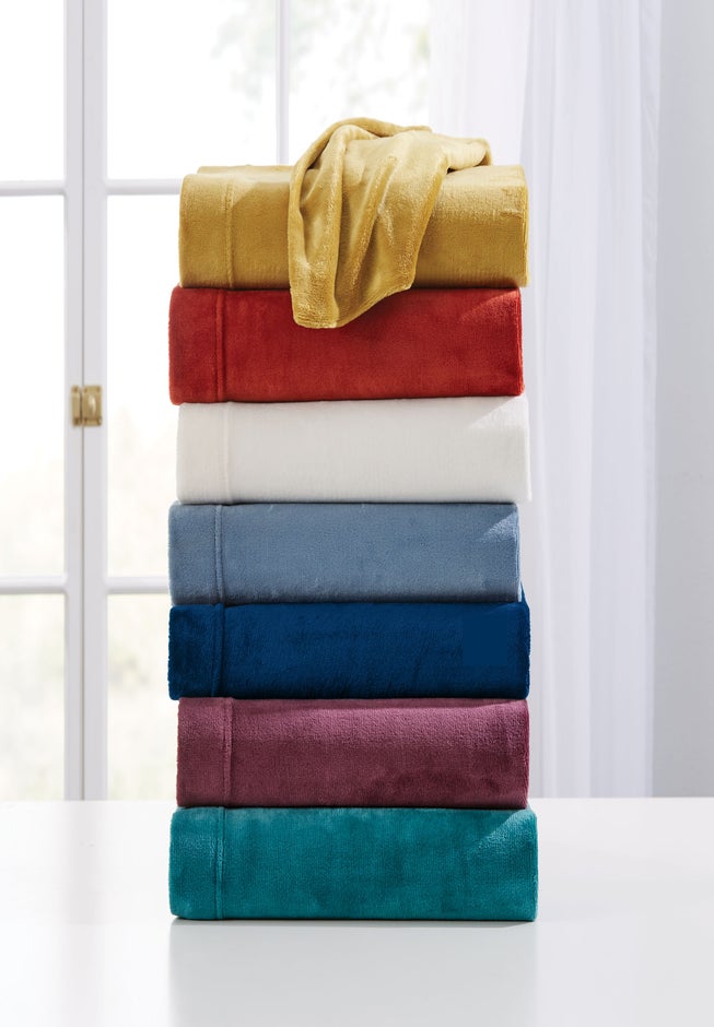 BH Studio 4-Pc. Microfleece Sheet Set image number 1