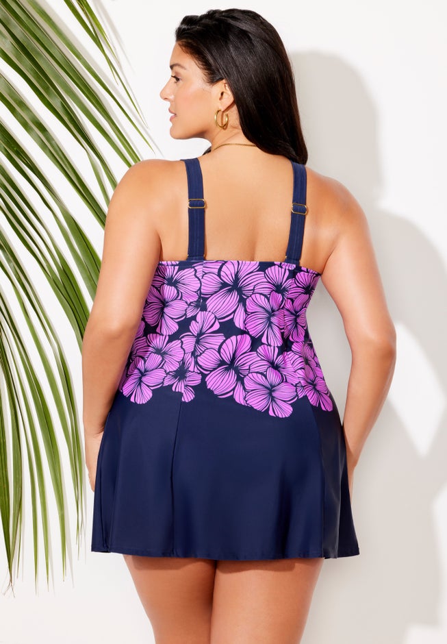 Princess Seam Swimdress image number null