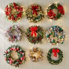 24" Pre-Lit Canadian Pine Arrow Tip Wreath image number null