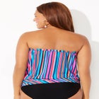 Bandeau Blouson Tankini Top image number null