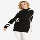 Side Stripe Mockneck Sweater image number 0